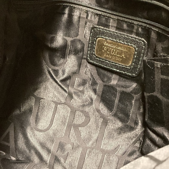 Furla Black Leather Limited Edition Piper Lux Top Handle Bag - Picture 9 of 16